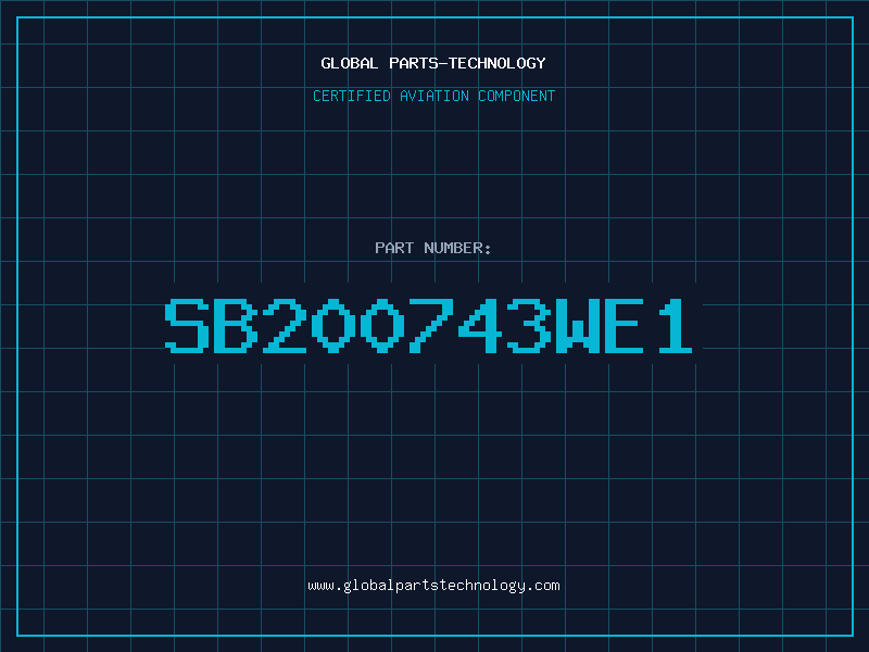 Aviation Part SB200743WE1