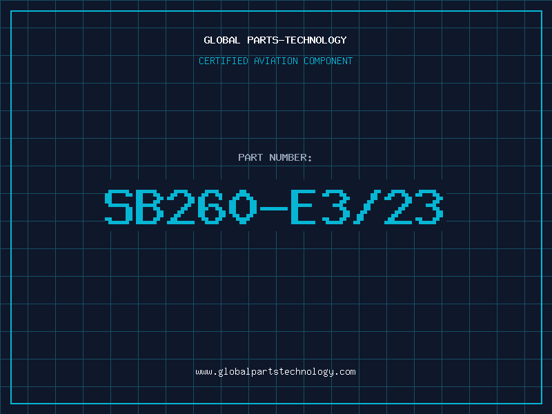 Aviation Part SB260-E3/23