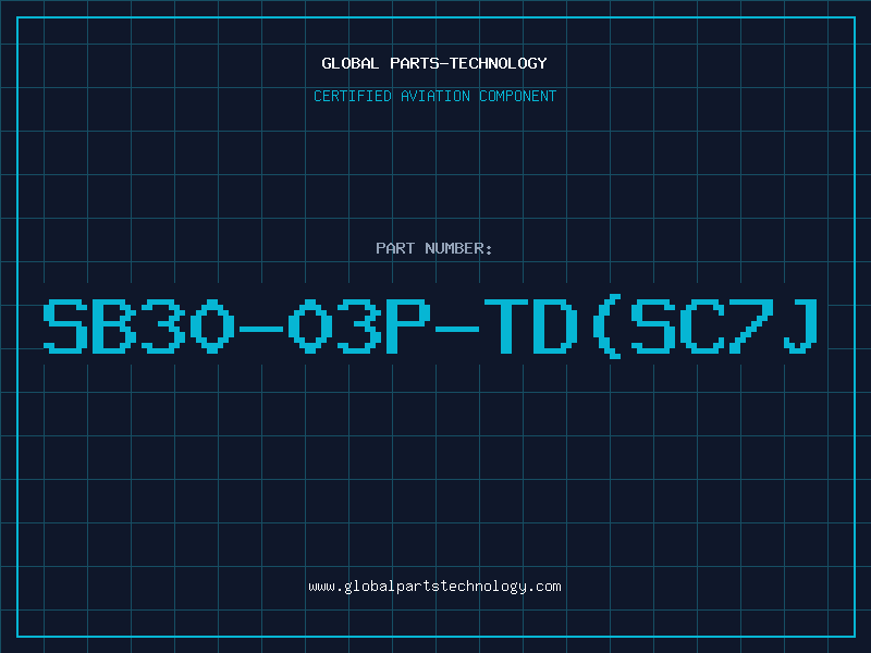 Aviation Part SB30-03P-TD(SC7J