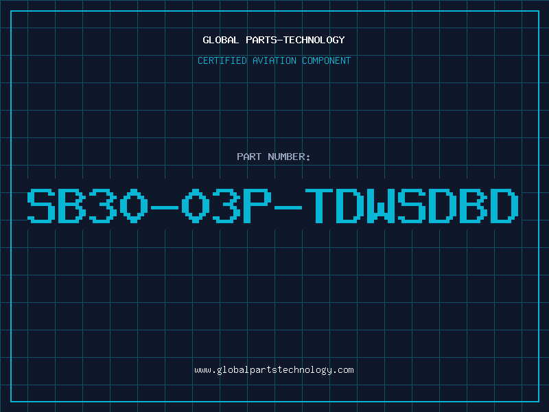 Aviation Part SB30-03P-TDWSDBD