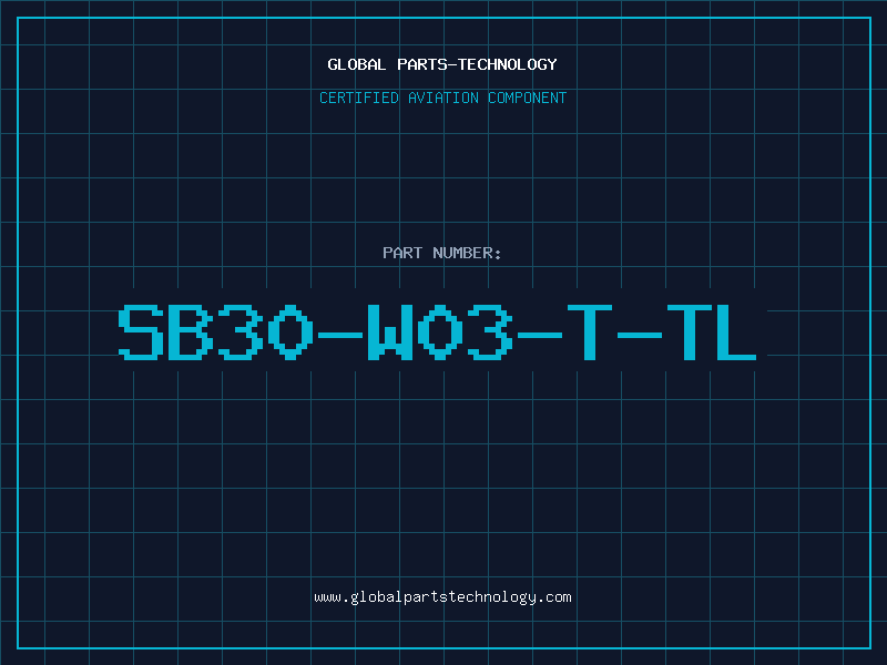 Aviation Part SB30-W03-T-TL