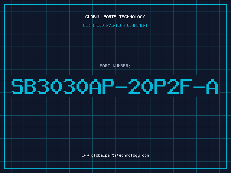 Aviation Part SB3030AP-20P2F-A