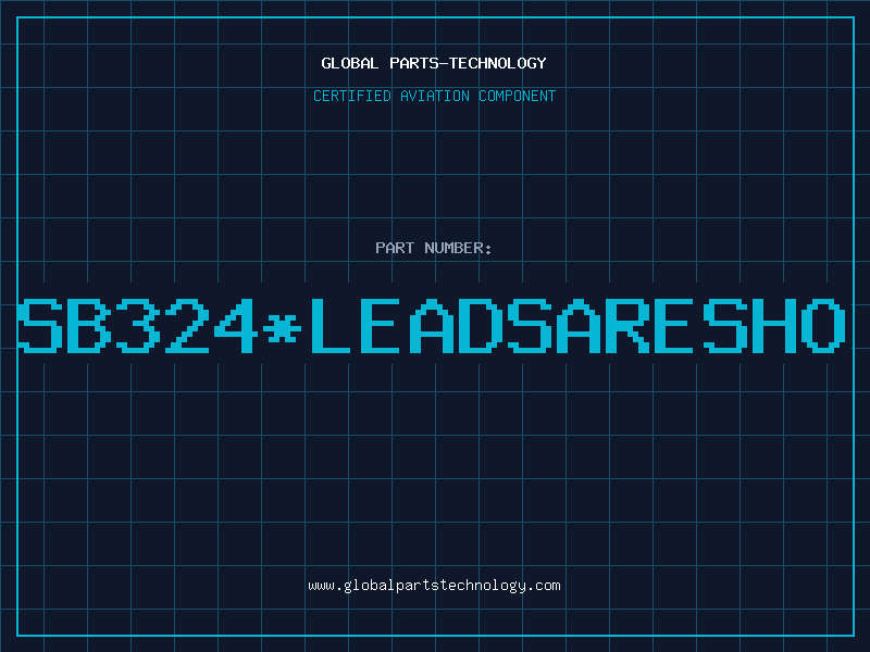 Aviation Part SB324LEADSARESHO
