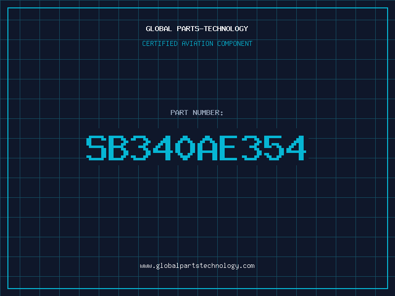 Aviation Part SB340AE354