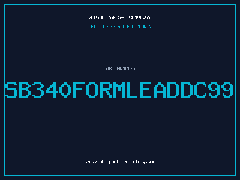 Aviation Part SB340FORMLEADDC99