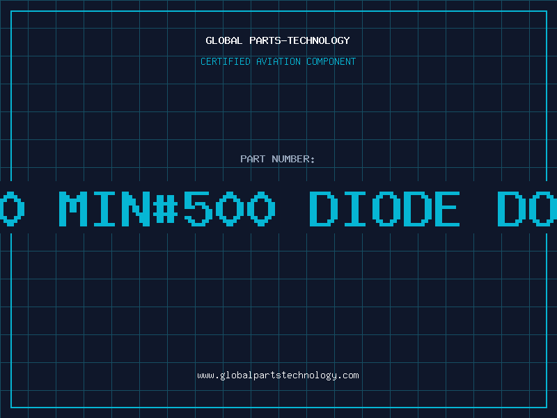 Aviation Part SB380 MIN#500 DIODE DO-201