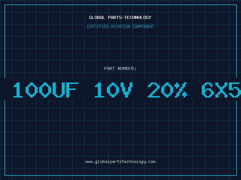 Aviation Part SE 100uF 10V 20% 6X5/2