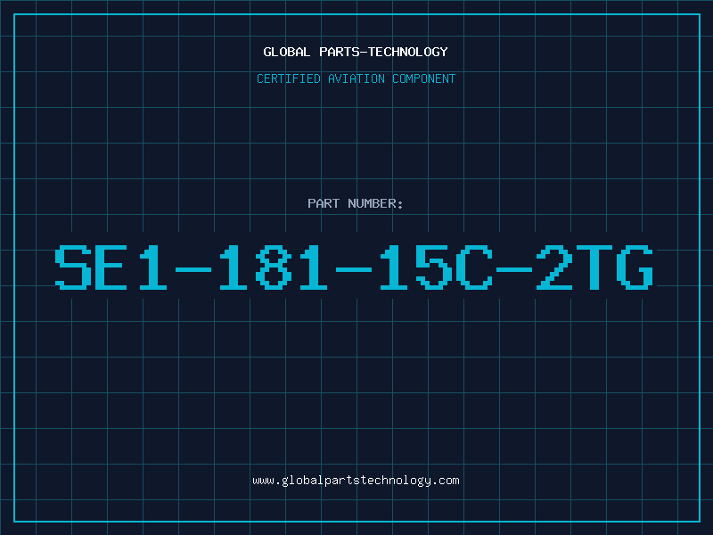 Aviation Part SE1-181-15C-2TG