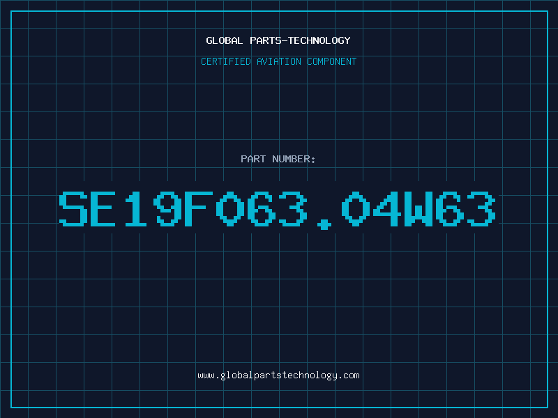 Aviation Part SE19F063.04W63