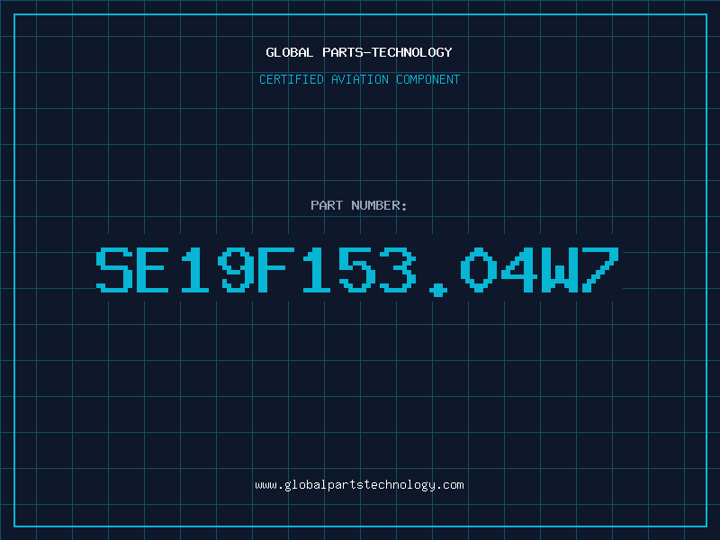 Aviation Part SE19F153.04W7