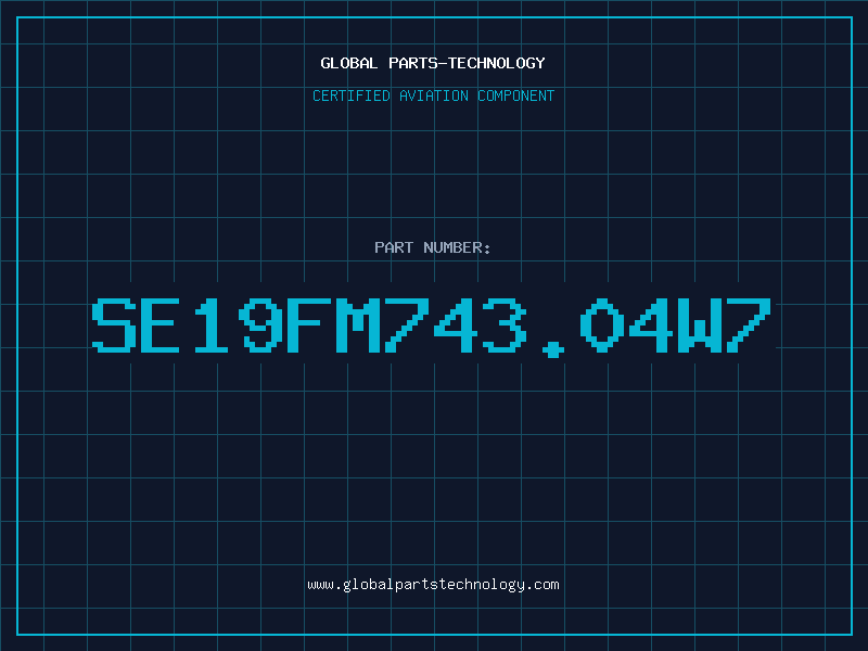 Aviation Part SE19FM743.04W7