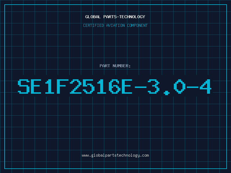 Aviation Part SE1F2516E-3.0-4