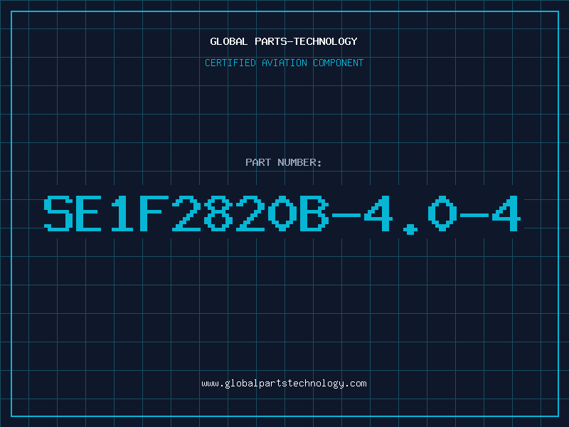 Aviation Part SE1F2820B-4.0-4