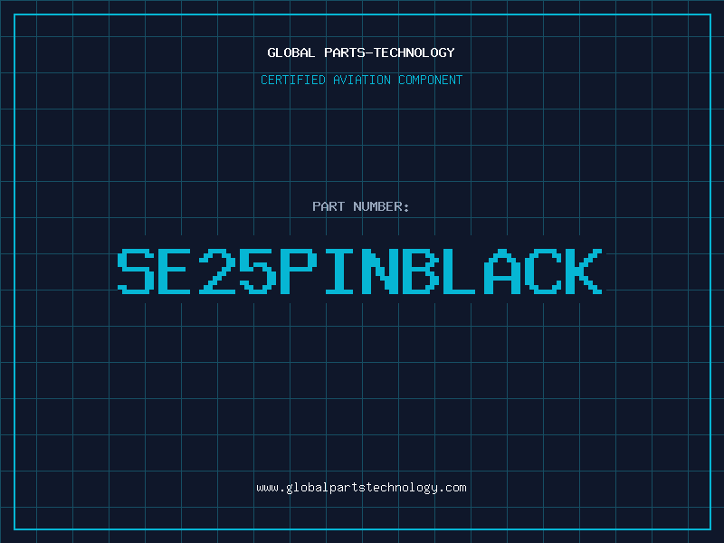 Aviation Part SE25PINBLACK