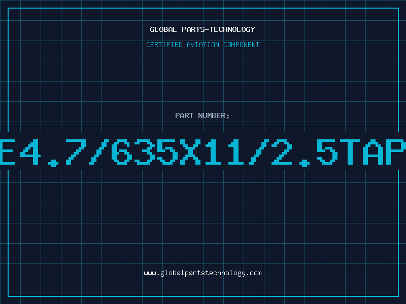 Aviation Part SE4.7/635x11/2.5TAP1