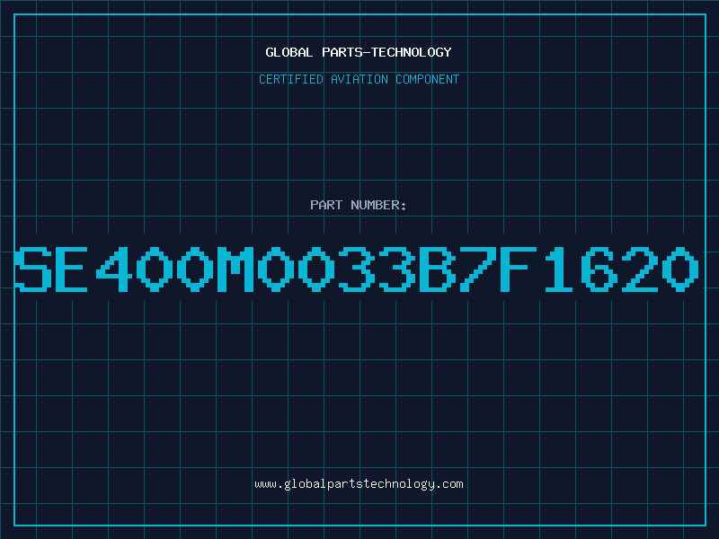 Aviation Part SE400M0033B7F1620