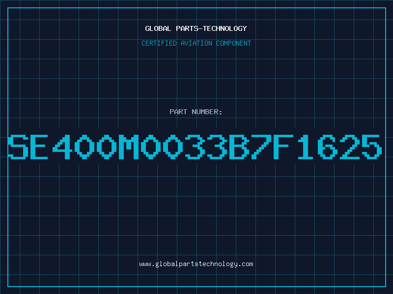 Aviation Part SE400M0033B7F1625
