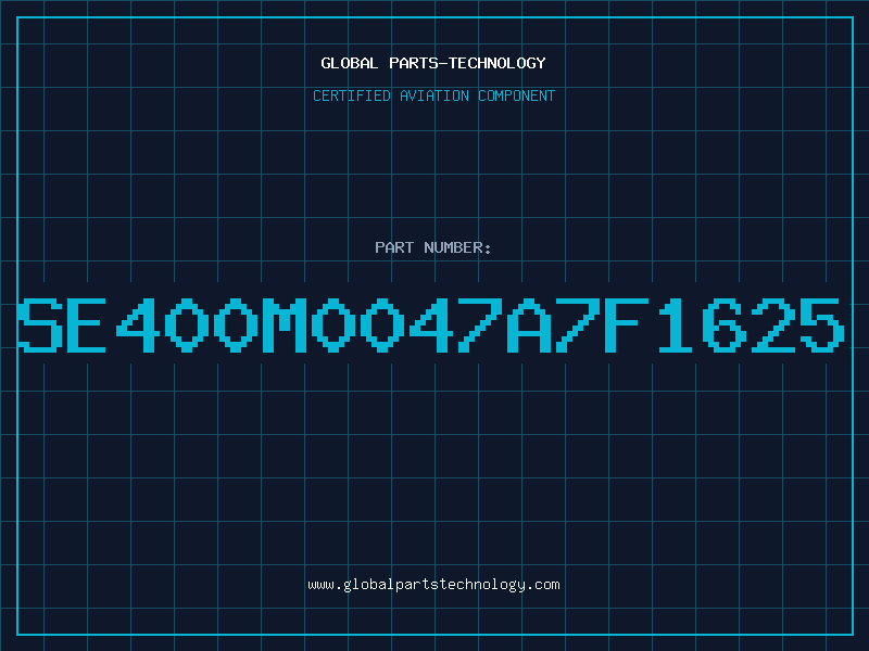 Aviation Part SE400M0047A7F1625