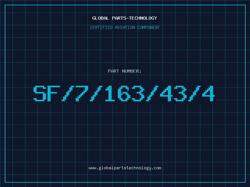 Aviation Part SF/7/163/43/4