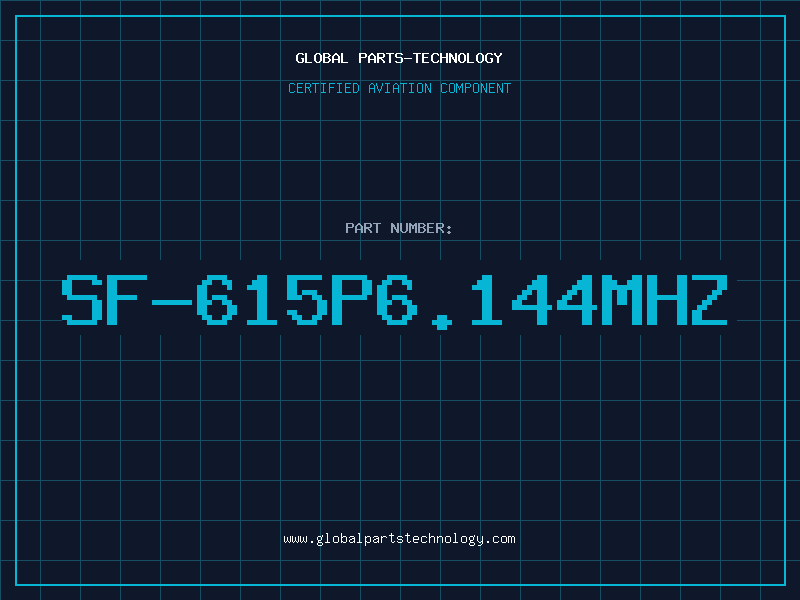 Aviation Part SF-615P6.144MHZ