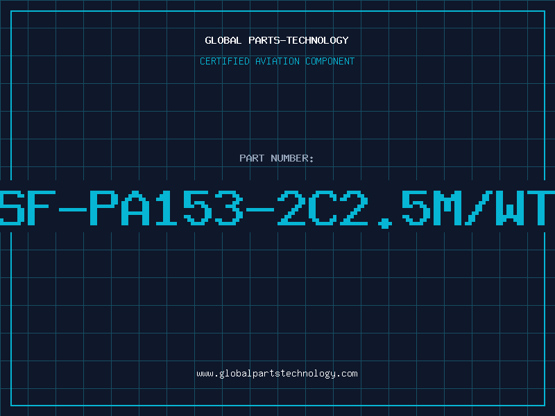 Aviation Part SF-PA153-2C2.5M/WT