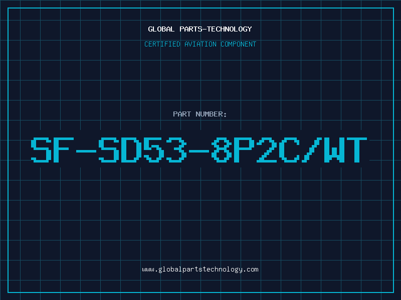 Aviation Part SF-SD53-8P2C/WT