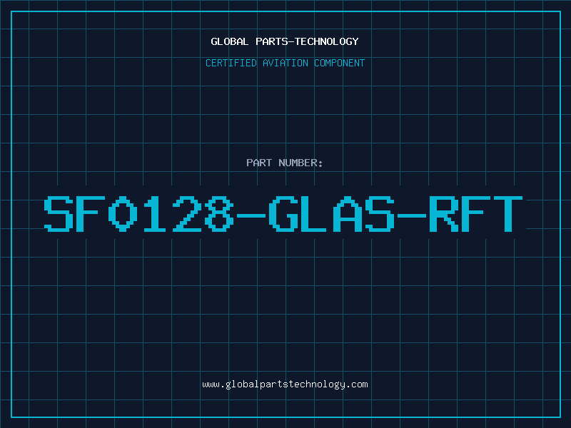 Aviation Part SF0128-GLAS-RFT