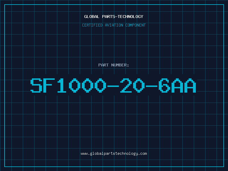 Aviation Part SF1000-20-6AA