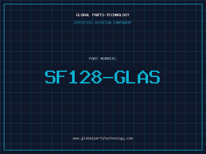 Aviation Part SF128-GLAS