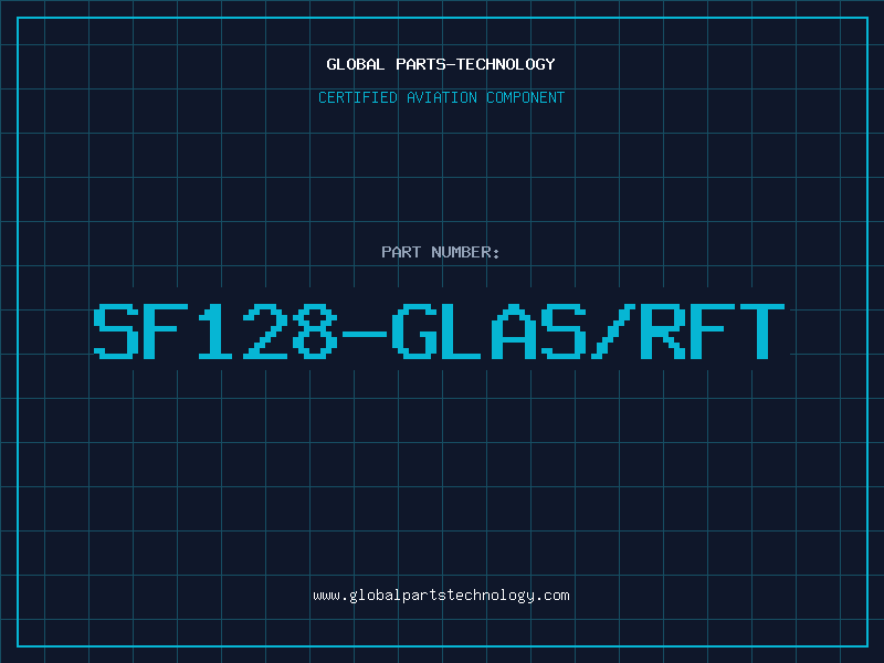Aviation Part SF128-GLAS/RFT