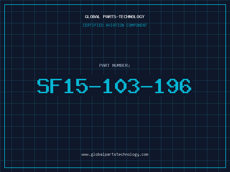 Aviation Part SF15-103-196