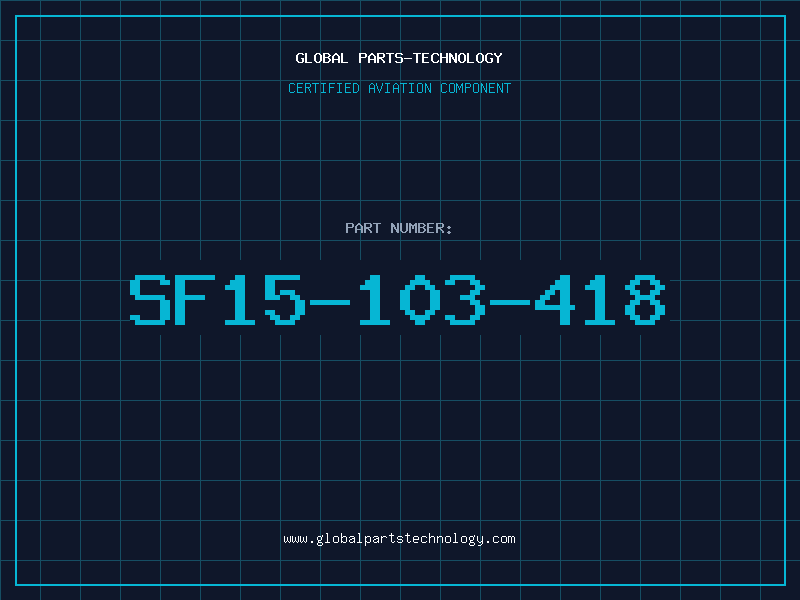 Aviation Part SF15-103-418