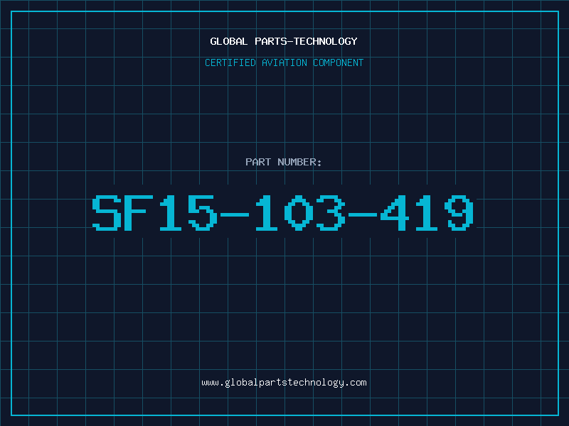 Aviation Part SF15-103-419