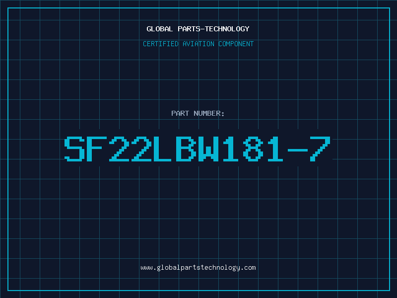 Aviation Part SF22LBW181-7