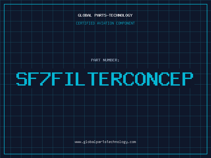 Aviation Part SF7FILTERCONCEP