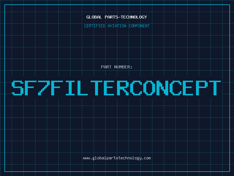 Aviation Part SF7FILTERCONCEPT