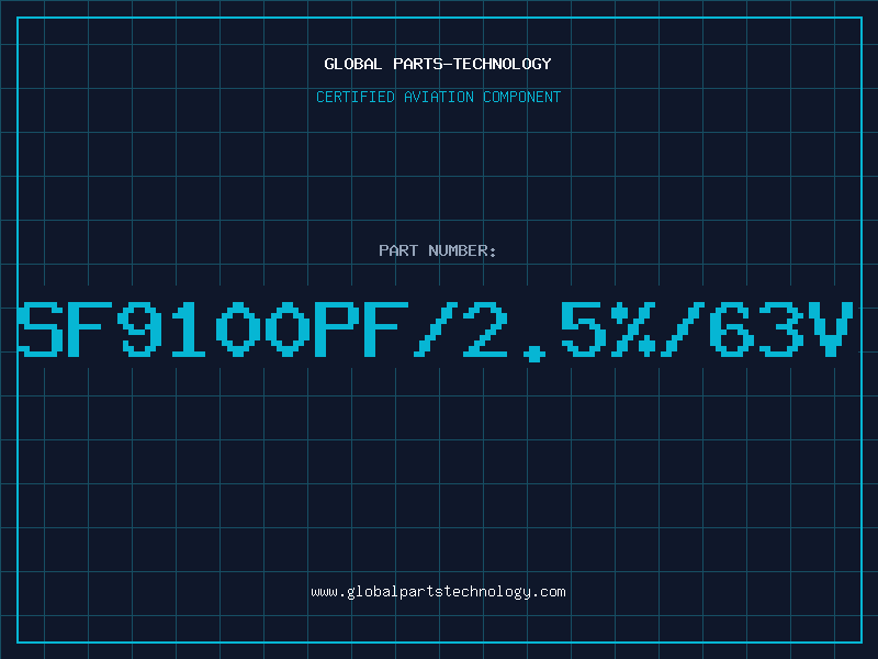 Aviation Part SF9100PF/2.5%/63V