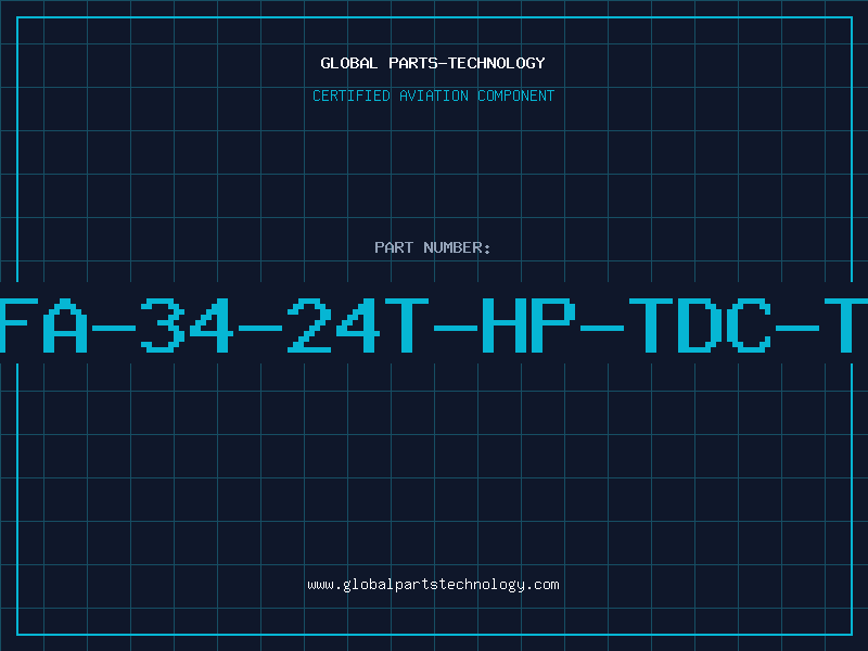 Aviation Part SFA-34-24T-HP-TDC-TL