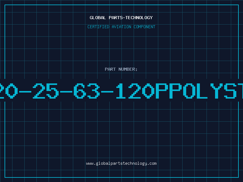 Aviation Part SFA120-25-63-120PPOLYSTRENE