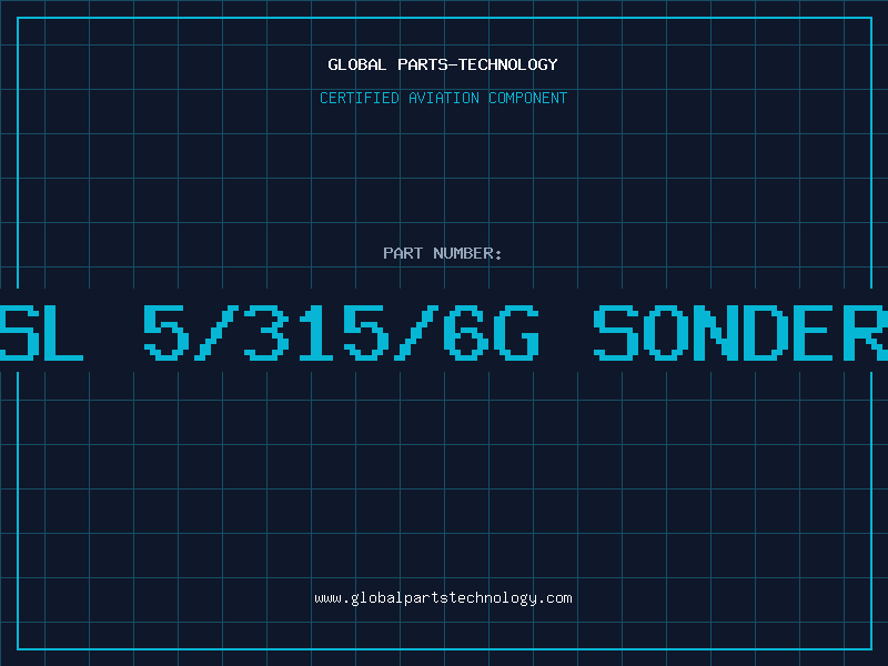 Aviation Part SL 5/315/6G Sonder