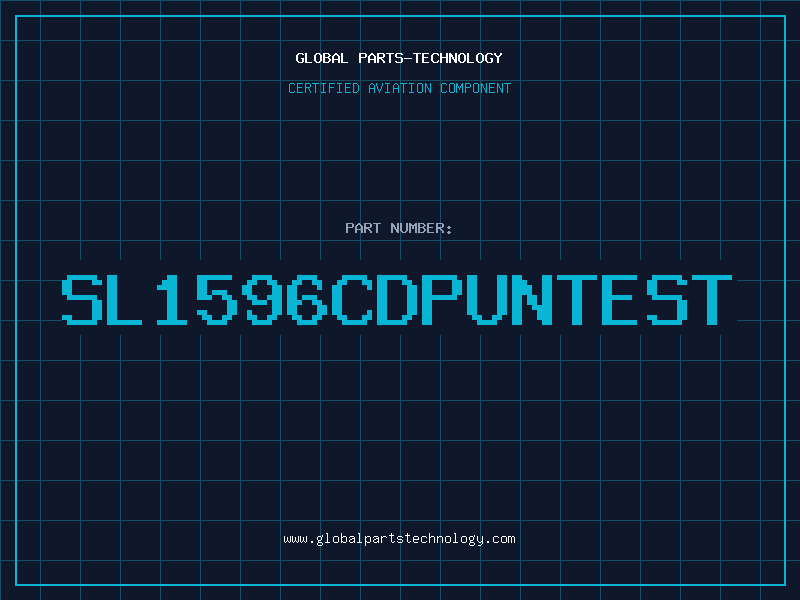 Aviation Part SL1596CDPUNTEST