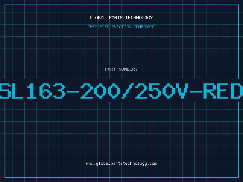 Aviation Part SL163-200/250V-RED