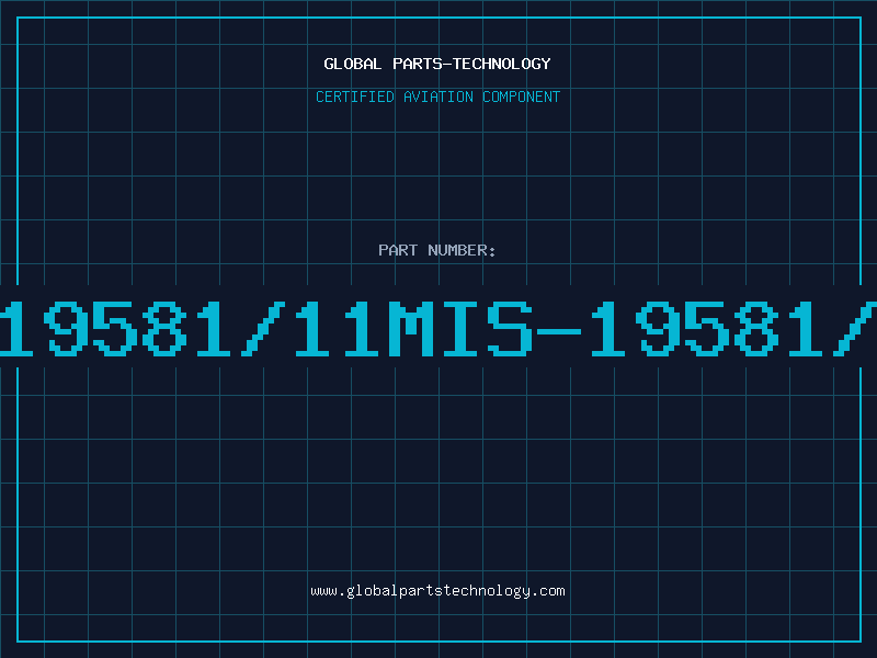 Aviation Part SL19581/11MIS-19581/11