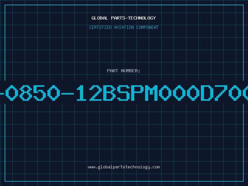 Aviation Part SM-0850-12BSPM000D70016