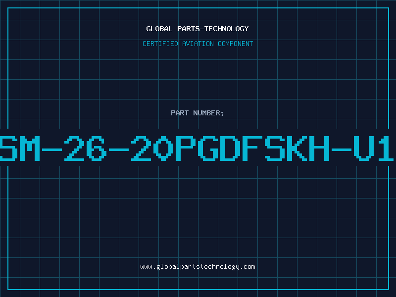Aviation Part SM-26-20PGDFSKH-U1