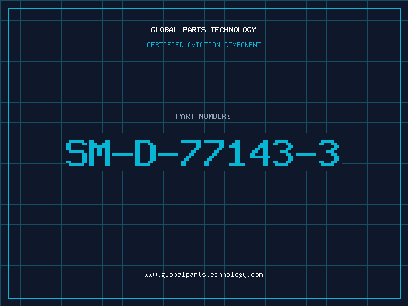 Aviation Part SM-D-77143-3