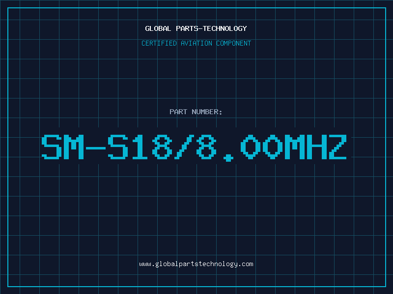 Aviation Part SM-S18/8.00MHZ