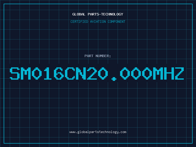 Aviation Part SM016CN20.000MHZ