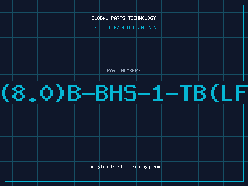 Aviation Part SM02(8.0)B-BHS-1-TB(LF)(SN