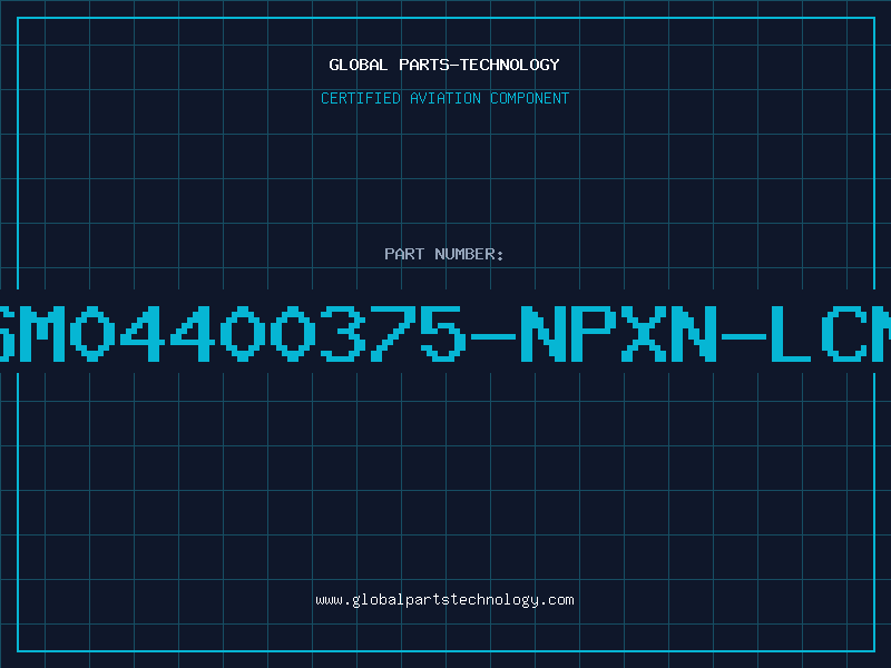 Aviation Part SM04400375-NPXN-LCN